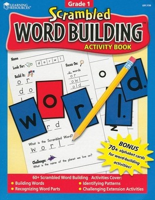 SCRAMBLED WORD BUILDING ACTIVITY BOOK GRADE 1 (GRADE 1) By Patti Sima EXCELLENT