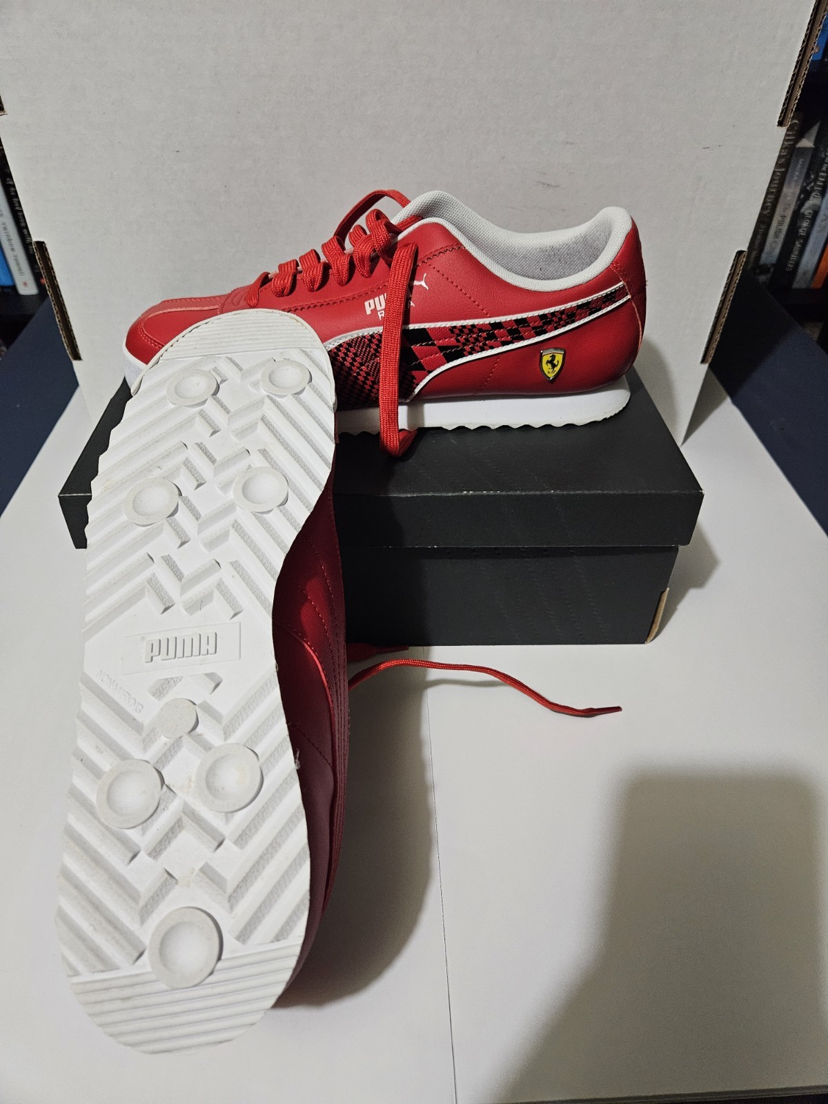 Size 10 - Scuderia Ferrari x Puma Roma Rosso Corsa image 5