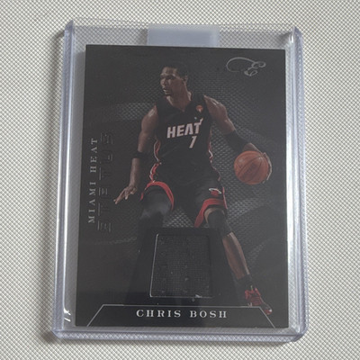 Panini Elite Black Box 2010-11 Chris Bosh Miami Heat Memorabilia #37 /99