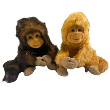 Lost Little Monkeys Hosung Set Of 2 Hand Puppet And Can squeak For Ages 3+
