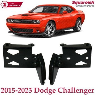 NEW Front Bumper Brackets Left & Right Side Steel For 2015-2023 Dodge Challenger