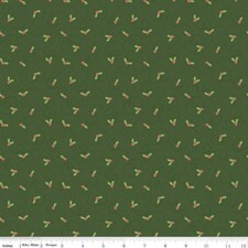 More Christmas Wishes Holly Green - Riley Blake Designs - Quilting Cotton Fabric
