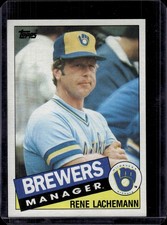 1985 Topps #628 Rene Lachemann Milwaukee Brewers