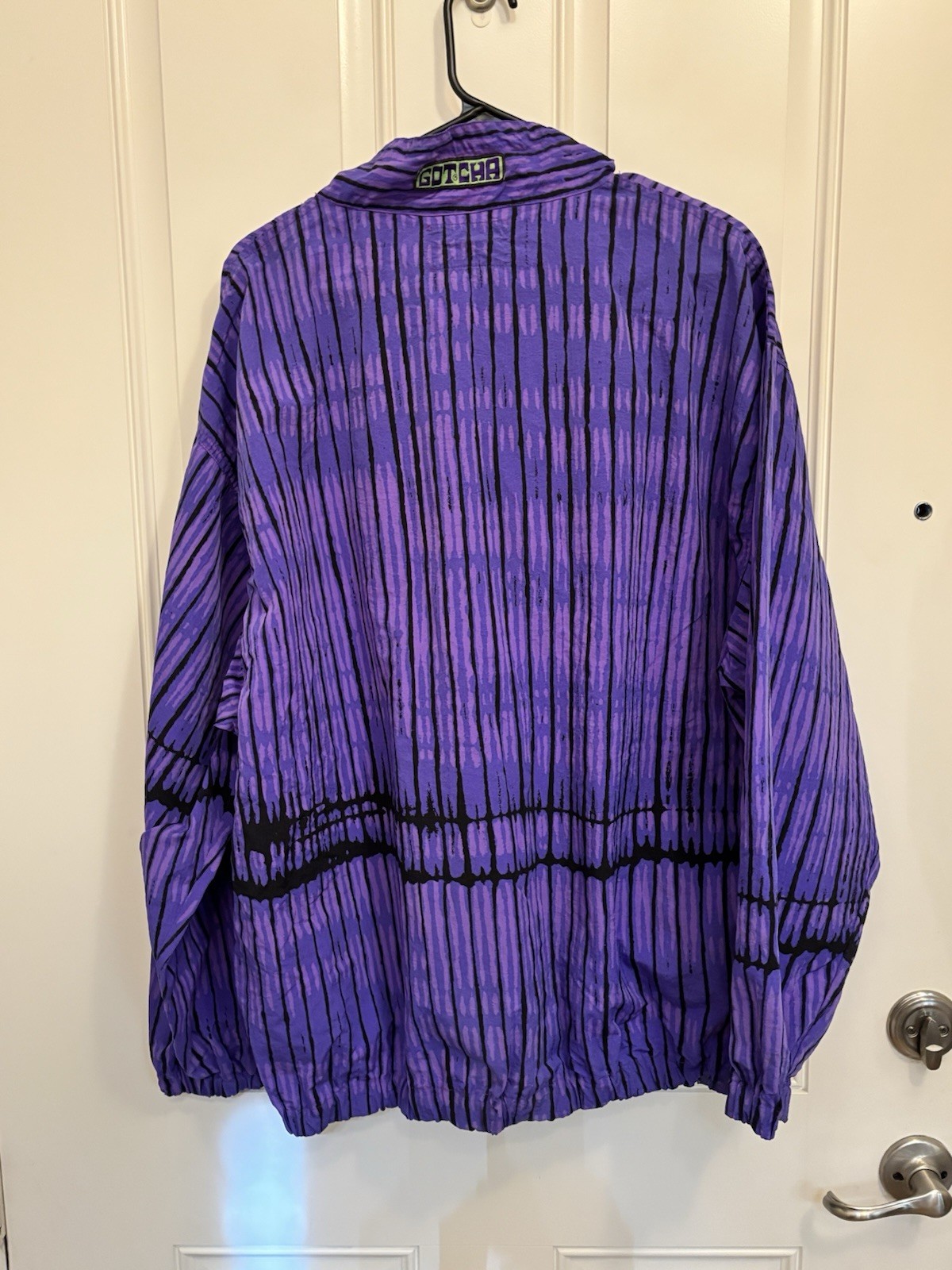 Gotcha Jacket purple Pullover Windbreaker Anorak … - image 5