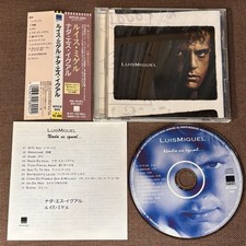 LUIS MIGUEL Nada Es Igual... JAPAN CD WPCR-890 OBI  JAPANESE INSERT 1996 issue