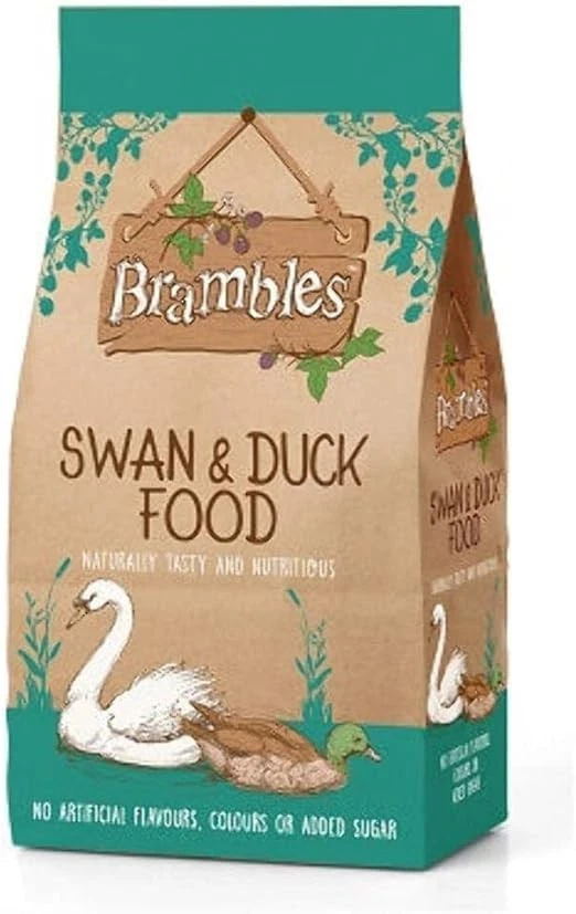 BRANDED Brambles Floating Swan & Duck Food, 12.55kg