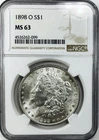 *1898 O MORGAN DOLLAR* *NGC MS63* NR #G4152