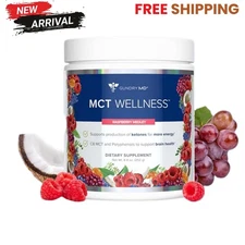 Gundry MD MCT Wellness Powder Raspberry Medley | Sugar Free | Energy | NEW