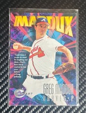 1997 Circa Greg Maddux Baseball Card Atlanta Braves #337