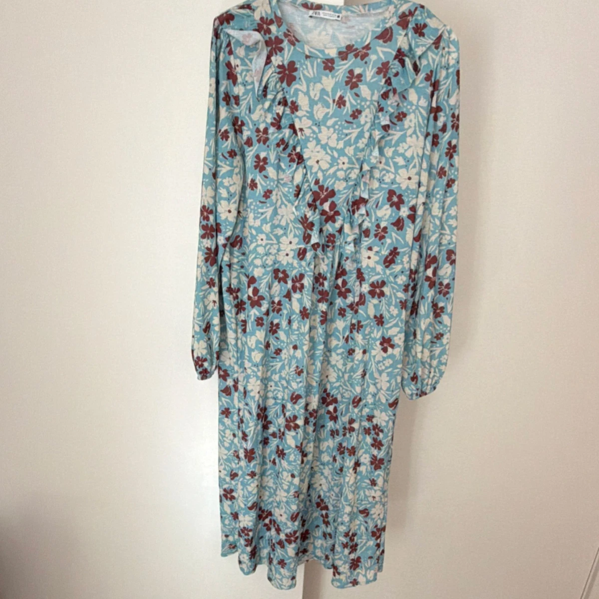 Zara Long Sleeve Floral Dresses for Women for sale | eBay