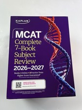 MCAT Complete 7-Book Subject Review 2026-2027...