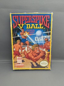 * Juego Super Spike V&rsquo;Ball (Nintendo NES, 1989), Manual, Solo Caja 