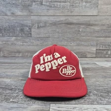 Im A Pepper Dr Pepper Youth Kids Hat Cap Snapback Large-XLarge