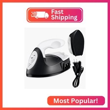 Mini Iron for Crafting   Black Mini Craft Iron for Patches, Sewing  Quilting wi