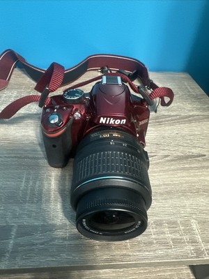 Nikon D3200 Digital SLR Camera with 18-55 Lens : With Battery & Charger  & Case