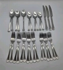 Pfaltzgraff  Stainless Perennials, Flatware Mixed Lot Of 30  Spoon Fork Knife