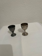 Eierbecher 2 Stück antik s. Fotos verschieden