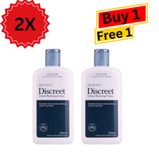 2X Restoria Discreet Hair Color Restoring Cream Gray hair to black 250 ml Unisex