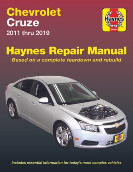 Chevrolet Cruze Haynes Repair Manual Editors Of Haynes Manuals-image