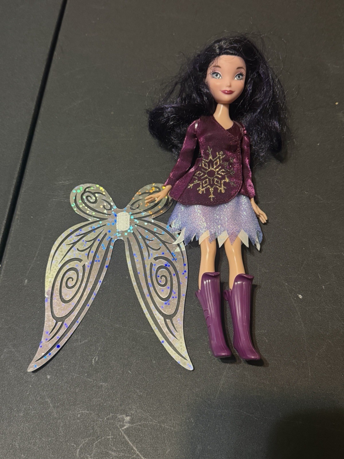 Disney Fairies For All Seasons Winter Vidia Doll 9&rdquo; HTF Jacks Pacific W Wings