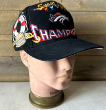 Vintage Super Bowl Champions XXXII Denver Broncos Hat San Diego Snapback NFL Cap
