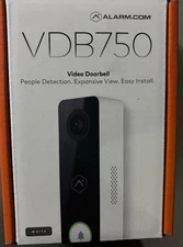 Alarm.com VDB750 Video Doorbell - White (ADC-VDB750) Brand new