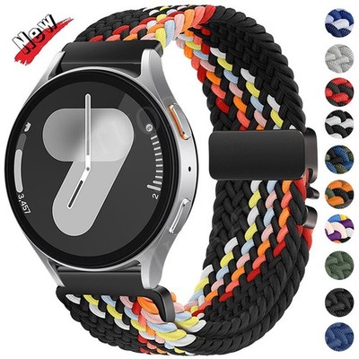 Sport Nylon Armband Für Samsung Galaxy Watch 7 FE 6 5 4 3 Classic Gear 20mm 22mm