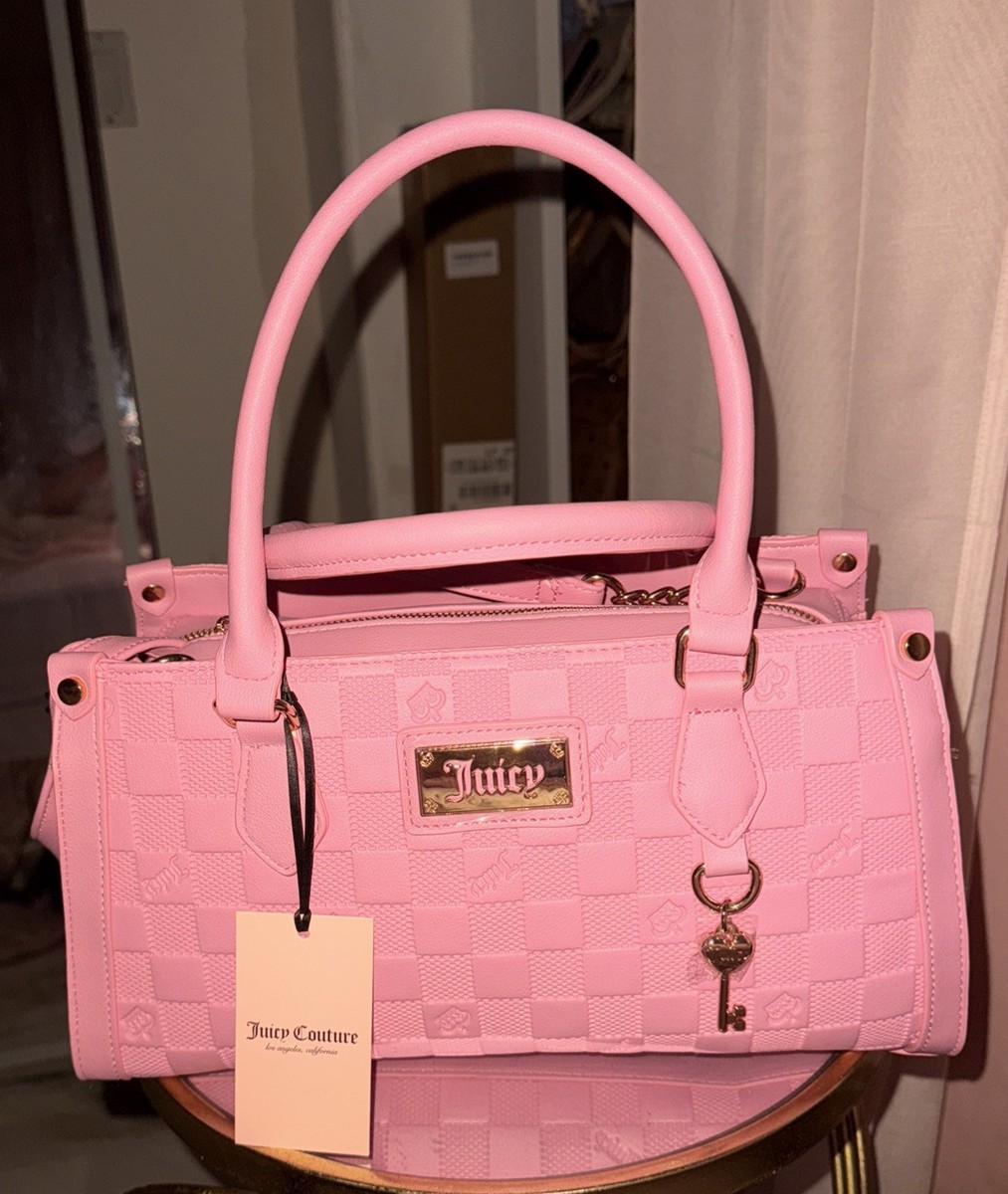 Juicy Couture Women's Pink Cherry Blossom Crossbody: Miss