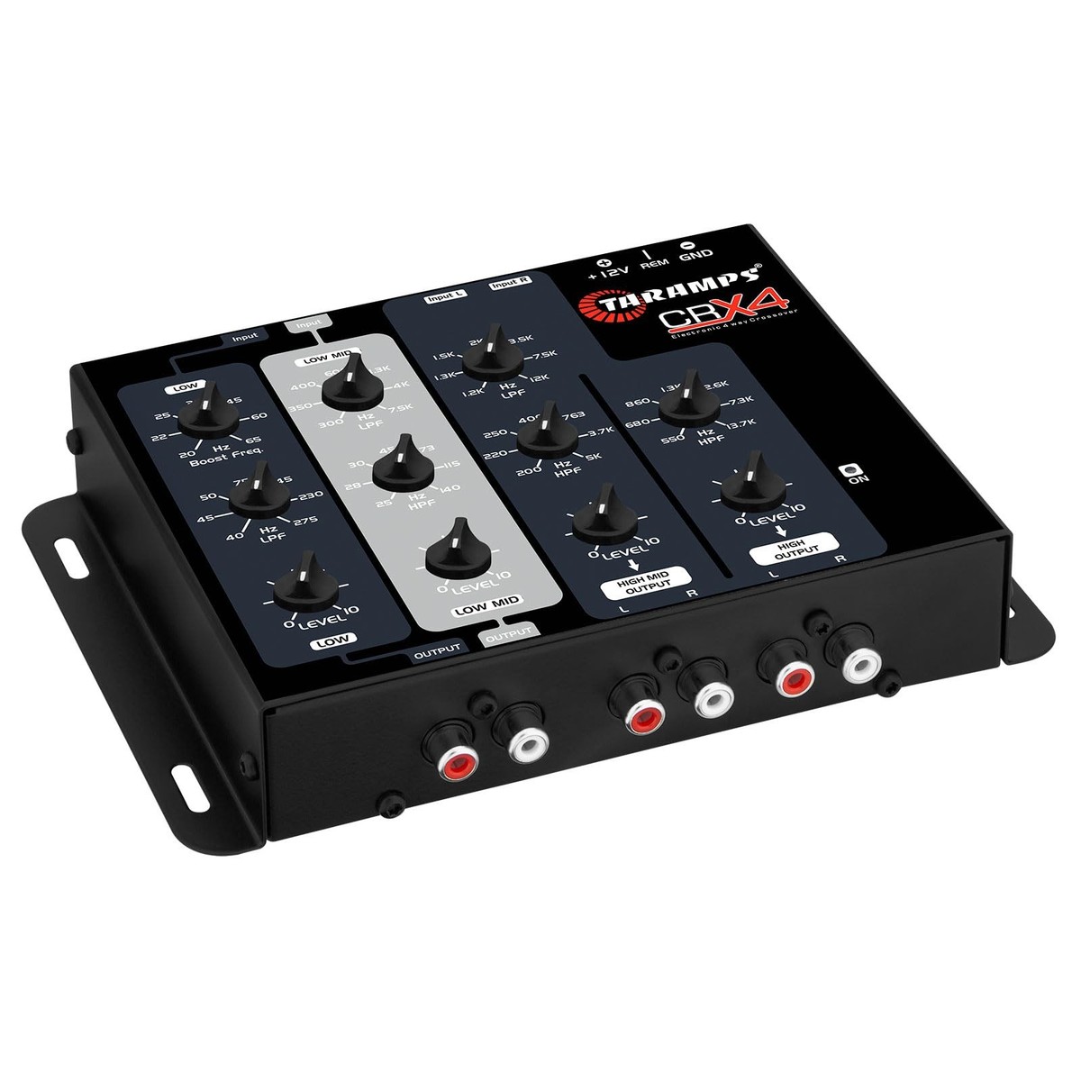 Taramps CRX クロスオーバー カーオーディオ Taramps Crx4 Electronic 4 Way Crossover Rca Channels 8 Volts Rms