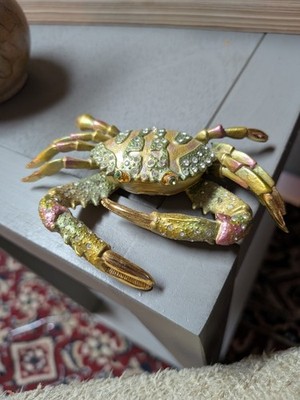 Bejeweled Crab Box