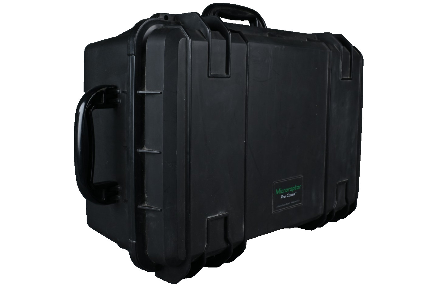 Microraptor Pro DJI Phantom 4 Pro V2.0 RTK Hard Case - Props On Wheeled Trolley