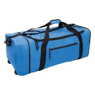 Faltbare Reisetasche mit Rollen für Damen Weekender 88L Trolley Gepäcktasche