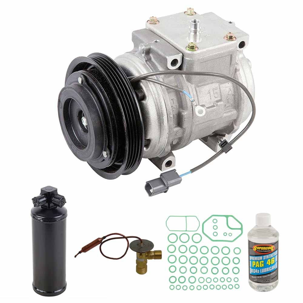 For Acura NSX 1991-2005 OEM AC Compressor w/ A/C Repair Kit TCP
