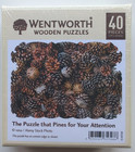 Wentworth Wooden Puzzle Pine Cones 40 Piece Mini Jigsaw New Sealed UK
