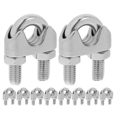  10 Pcs Drahtseilklemme Du Schraubst Den Sattel Fest Drahtseilklemmschraube