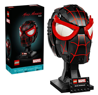 Lego 76329 Marvel Spider-Man Miles Morales' Mask Brand New