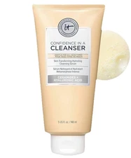 It Cosmetics CONFIDENCE IN A CLEANSER  Hydrating Cleansing Serum Face Wash 5oz