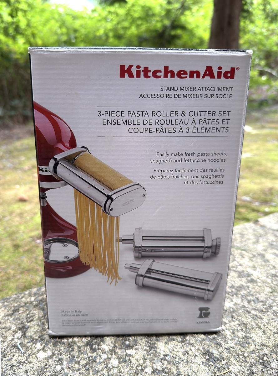 KitchenAid Stand Mixer Attachment 3-Piece Pasta Roller And Cutter