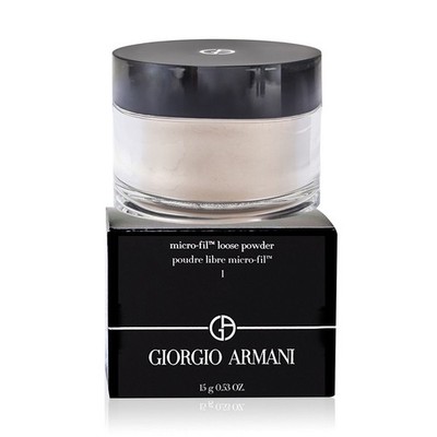 Giorgio Armani Beauty Micro-Fil Loose Powder .53 oz / 15g Full Size RARE HTF NIB