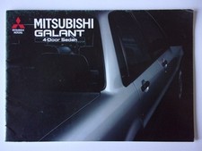 MITSUBISHI GALANT SALOON orig 1989 Swiss Mkt Full 36pp Sales Brochure - D/Fr/It