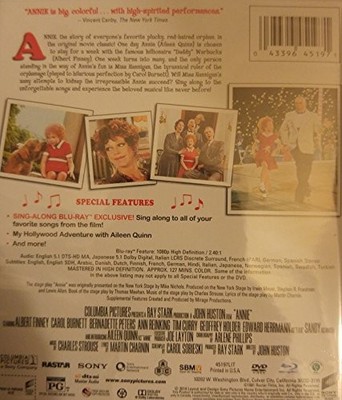 Annie Bluray - GOOD