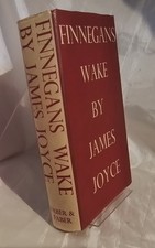 James JOYCE Finnegans Wake THIRD IMPRESSION OF FIRST EDITION IN DW.