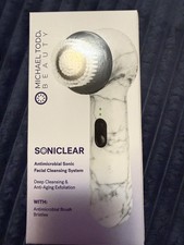 Michael Todd Beauty Soniclear Antimicrobial Sonic Facial Brush White