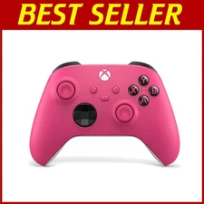 Deep Pink Wireless Controller - Share Button - Plug and Play