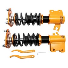 2pcs Front Coilovers Kits For Nissan S13 240sx 89-93 Shock Absorbers Adj. Damper