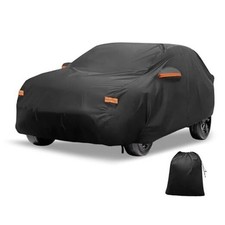 Car Cover Outdoor Waterproof Sun Rain Snow Hail Protection with Left Side