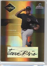 2005 Leaf Limited Phenoms Monikers Gold 1/10 Tony Pena #192 Auto 9oy