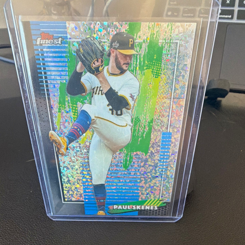 Topps Finest 2025 Major League Performance Paul Skenes Pirates #10
