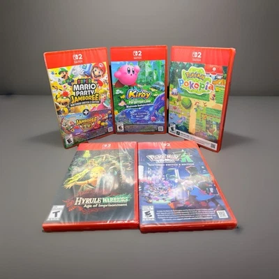 Mario Party Hyrule Kirby Pokemon Pokopia Za Nintendo Switch 2 | Spielepaket Neu - Bild 1 von 4