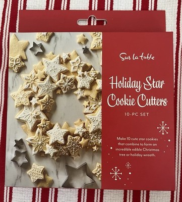 Sur la table Holiday Star COOKIE CUTTERS 10 PC  SET Christmas New